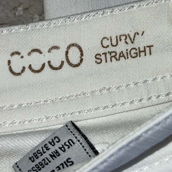 DL1961 Coco Curvy Straight Jeans, Size 28 - Picture 5 of 8